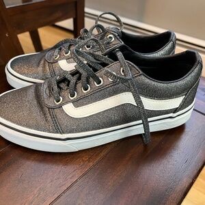Vans glitter shoes